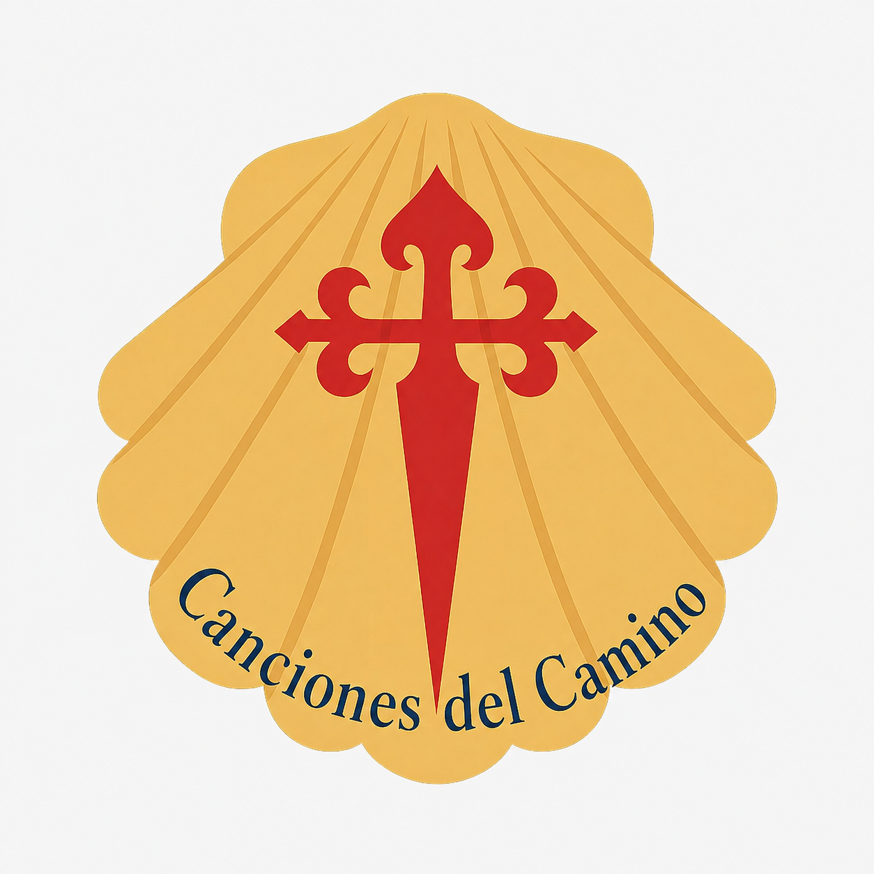 Concha peregrina, Canciones del Camino